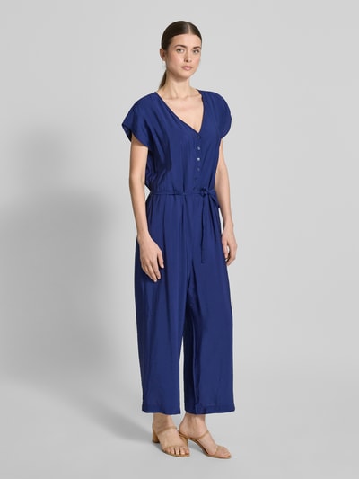 B.Young Kombinezon z dekoltem w serek model ‘HAILEY’ Granatowy 1