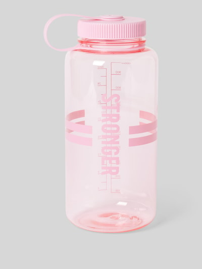 Stronger Trinkflasche mit Label-Print Modell 'Clear Watter' Rosa 1