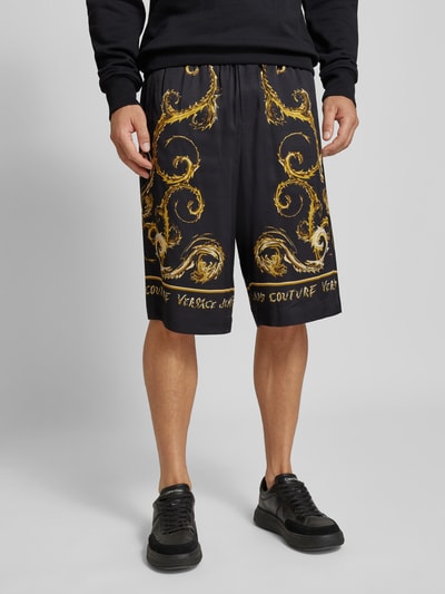 Versace Jeans Couture Sweatshorts van viscose Zwart - 4