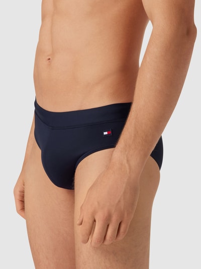 Tommy Hilfiger Zwembroek met labeldetail Donkerblauw - 3