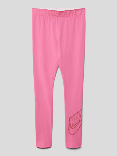 Nike Legging met labelprint Neon roze - 1