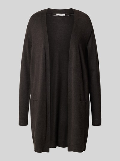 B.Young Cardigan met ribboorden, model 'NONINA' Donkergrijs - 2