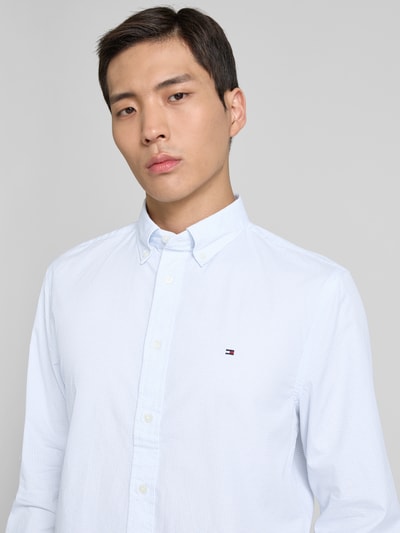 Tommy Hilfiger Regular Fit Hemd aus reiner Baumwolle Weiss 3
