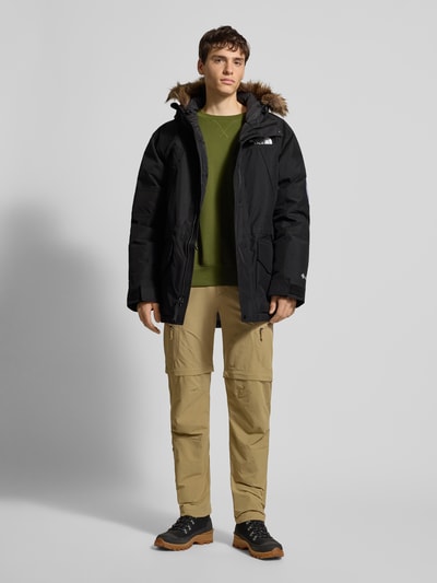 The North Face Parka mit Pattentaschen und verdecktem Reißverschluss Black 1
