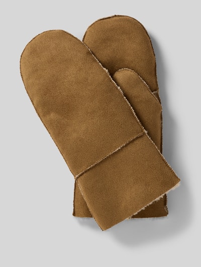 Loevenich Handschuhe mit Fäustlingen Cognac 1