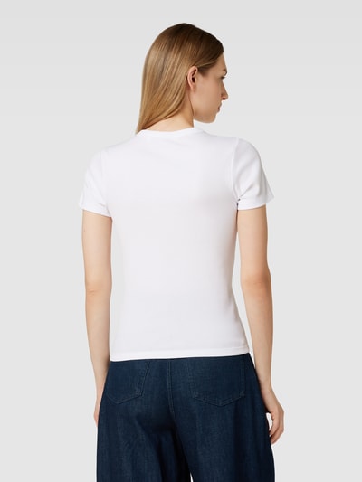OPUS T-Shirt mit Rundhalsausschnitt Modell 'Samuna' Weiss 5