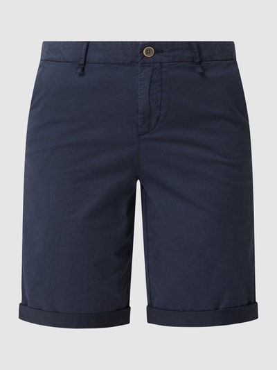 Fynch-Hatton Chino-Shorts mit Stretch-Anteil  Marine 2