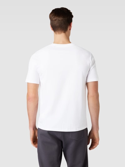 Marc O'Polo T-Shirt mit gerader Passform und Rundhalsausschnitt Weiss 5