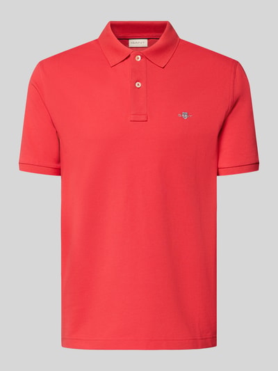 GANT Slim Fit Poloshirt mit Logo-Stitching Apricot 2