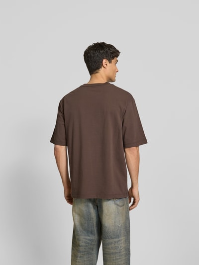 Dsquared2 T-Shirt aus reiner Baumwolle Hellbraun 5