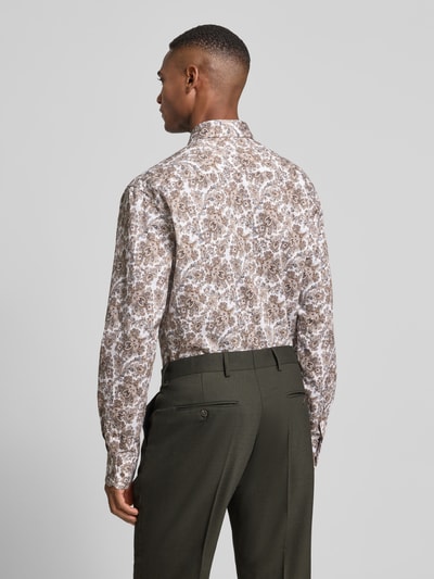 ETERNA Modern Fit Freizeithemd mit Kentkragen Sand 5