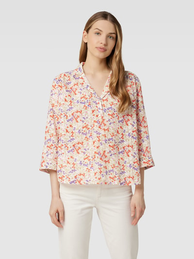 Esprit Blusenshirt aus Baumwolle mit Allover-Muster Offwhite 4