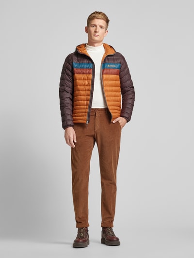 Cotopaxi Gewatteerd jack met labelprint, model 'Fuego' Middenbruin - 1