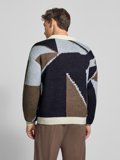 Casual Friday Gebreide pullover met ronde hals, model 'BIRK' Beige - 5