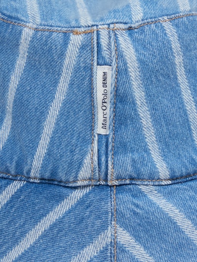 Produktfoto, Bucket Hat aus Denim - Special Drop von Marc O'Polo Denim in hellblauer Denim-Optik mit Gestreift Muster aus Reine Baumwolle