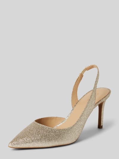 MICHAEL Michael Kors Pumps mit elastischem Einsatz Modell 'ALINA' Gold 1