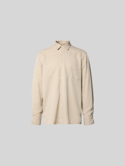 Officine Générale Freizeithemd aus reinem Lyocell Beige 2
