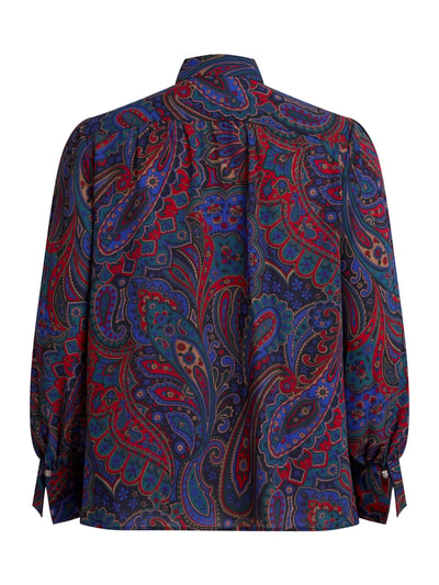 ralph lauren paisley blouse