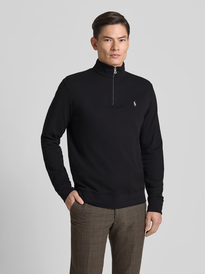 Polo Ralph Lauren Sweatshirt mit Label-Stitching Black 4
