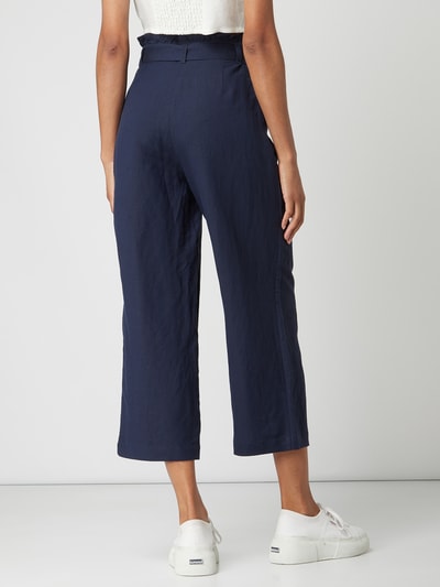 Superdry Culotte aus Leinen Dunkelblau 5