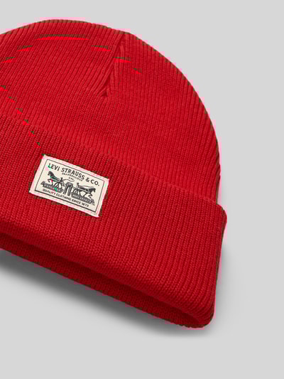 Levi's® Beanie mit Label-Detail Rot 2