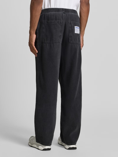 American Vintage Wide Fit Jeans mit elastischem Bund Modell 'Jazy' Black 5
