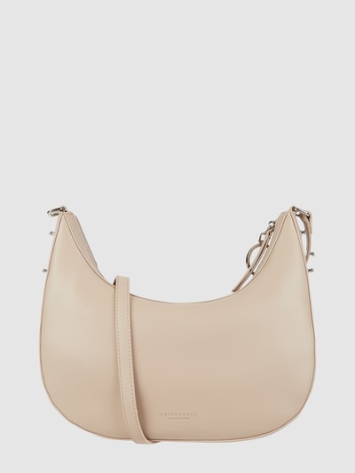 Seidenfelt Hobo Bag in Leder-Optik Modell 'Vinne' Taupe 2