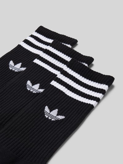 adidas Originals Skarpety z nadrukiem z logo w zestawie 3 szt. Czarny 2