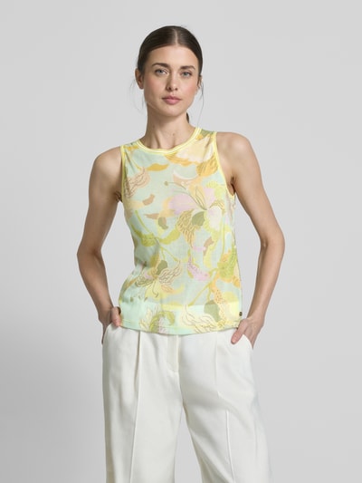 Marc Cain Tanktop in Strick-Optik GELB 4