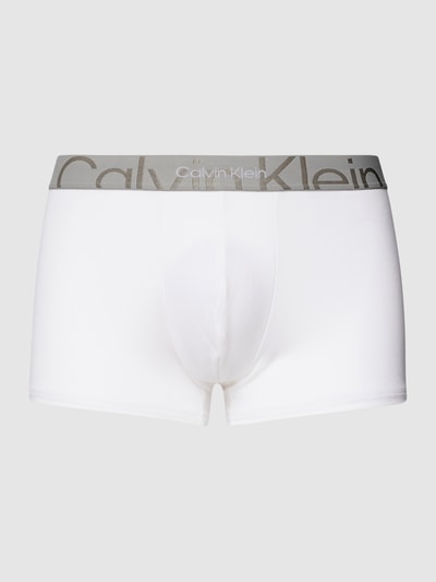 Calvin Klein Underwear Trunks mit Logo-Schriftzug Weiss 2