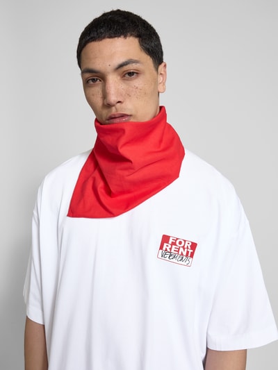 VETEMENTS Oversized T-Shirt aus reiner Baumwolle Weiss 3