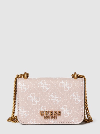 Guess Micro Bag mit Allover-Muster Modell 'ALEXIE' Rosa 2