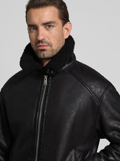 Lindbergh Jacke in Leder-Optik Black 3