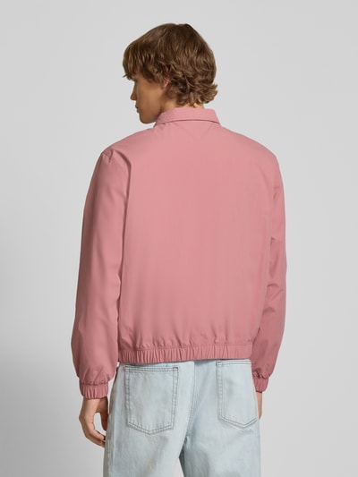 Tommy Jeans Regular Fit Blouson mit Stehkragen Koralle 5