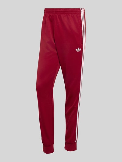 adidas Originals Slim Fit Sweathose mit Baumwoll-Anteil Bordeaux 2