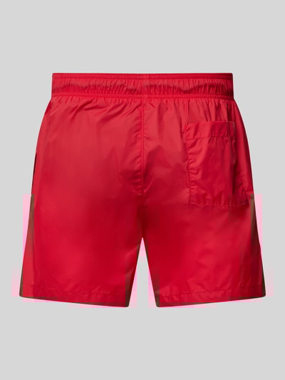 HUGO Badehose mit elastischem Bund Modell 'HAITI' Rot 3