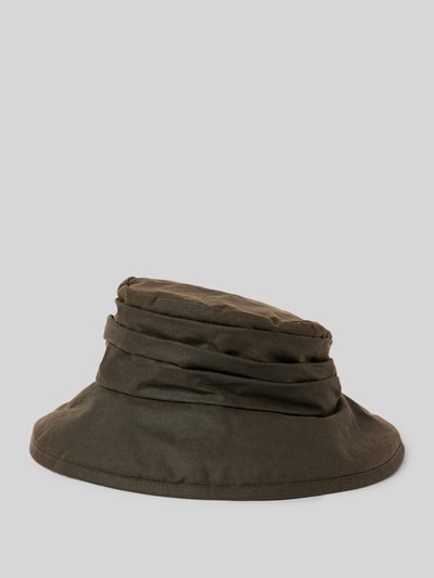 Barbour Bucket Hat mit Label-Detail Modell 'LADIES' Oliv 1