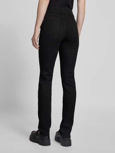 Zero Slim fit jeans in 5-pocketmodel Zwart - 5