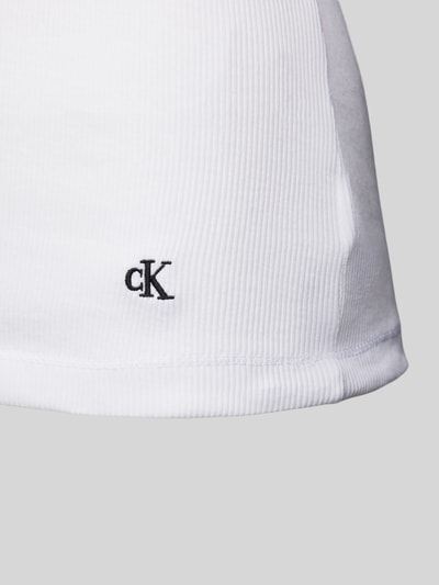 Calvin Klein Underwear Tanktop mit Logo-Stitching im 3er-Pack Weiss 2