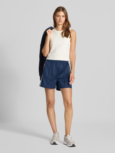adidas Originals Shorts met elastische band Donkerblauw - 1