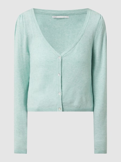 Only Cardigan aus Viskosemischung Modell 'Lely' Mint 2