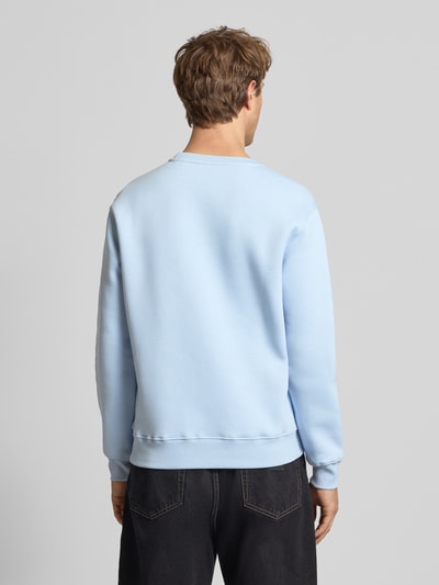 Alpha Industries Sweatshirt mit Logo und Rundhalsausschnitt Hellblau 5