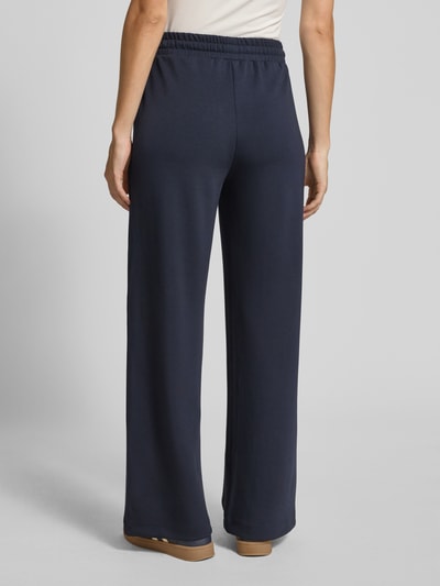 Soyaconcept Spodnie dresowe z elastycznym pasem i tunelem model ‘Banu’ Granatowy 5