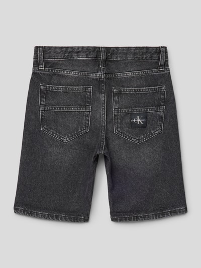 Calvin Klein Jeans Relaxed Fit Jeansshorts im 5-Pocket-Design Black 3