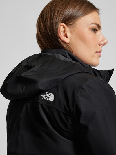 The North Face Płaszcz funkcyjny z nadrukiem z logo model ‘Suzanne’ Czarny 3