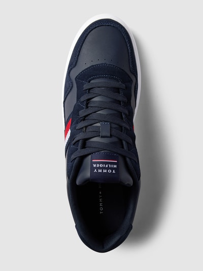 Tommy Hilfiger Sneakersy z detalami z logo Ciemnoniebieski 4