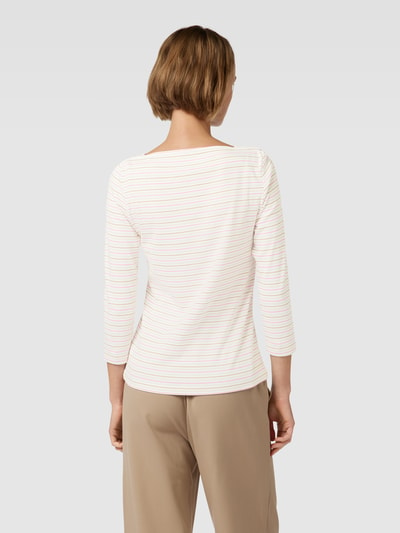 Tom Tailor Longsleeve mit Streifenmuster und 3/4-Arm Weiss 5