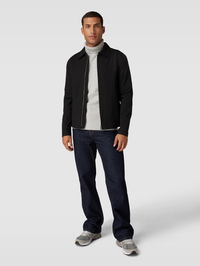 SELECTED HOMME Jacke mit Kentkragen Modell 'LIAM' Black 1