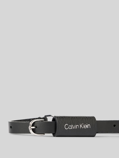 CK Calvin Klein Leren riem van echt leer Zwart - 2