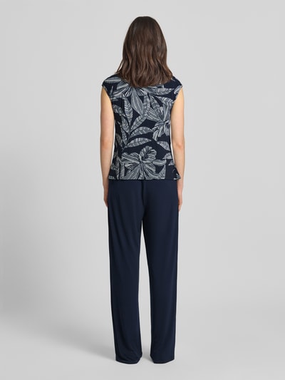 Vera Mont Kombinezon w stylu kopertowym o kroju relaxed fit Granatowy 5